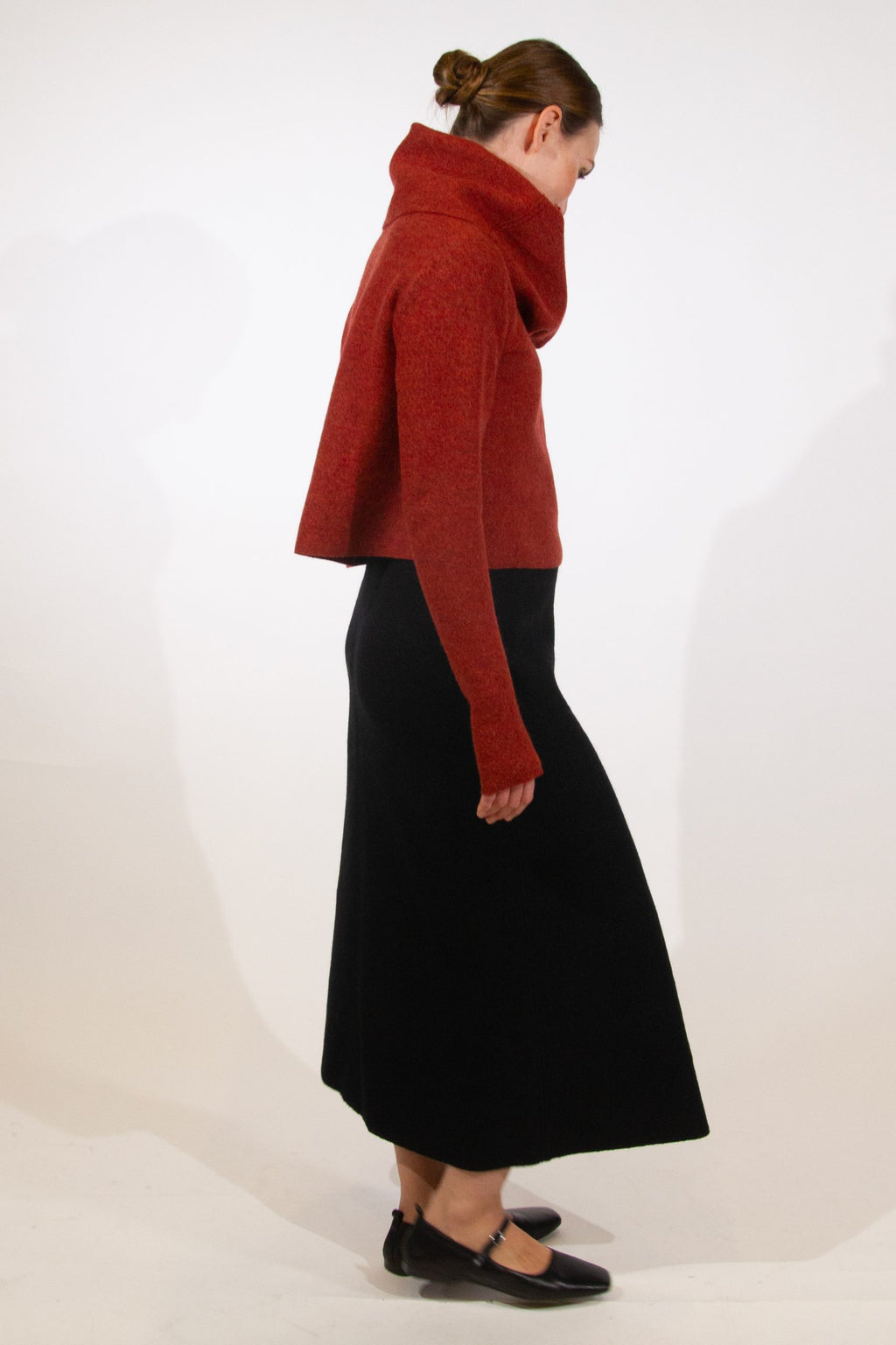 SIENNA, Top in Boiled Wool image 1