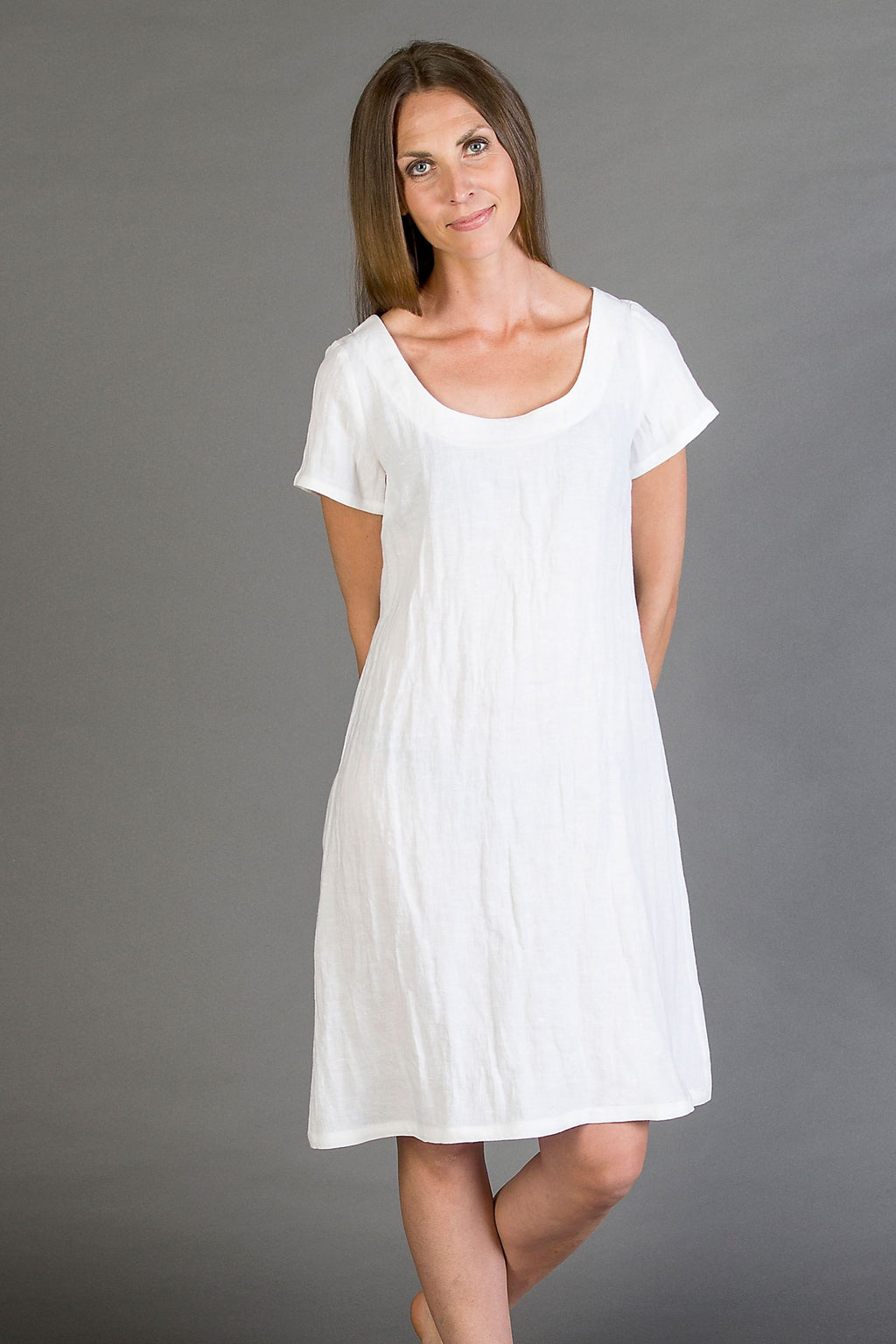 LINNEA, Dress in Thin Linen image 0
