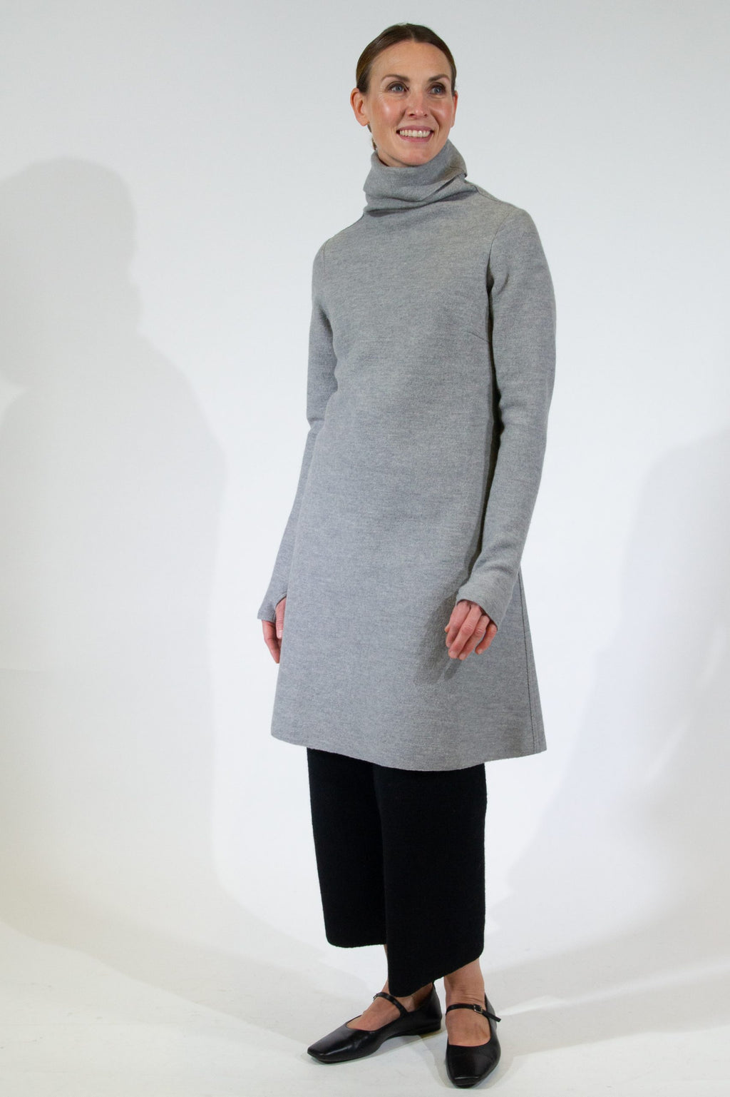 KRALLA, Tunic in Boiled Wool image 2