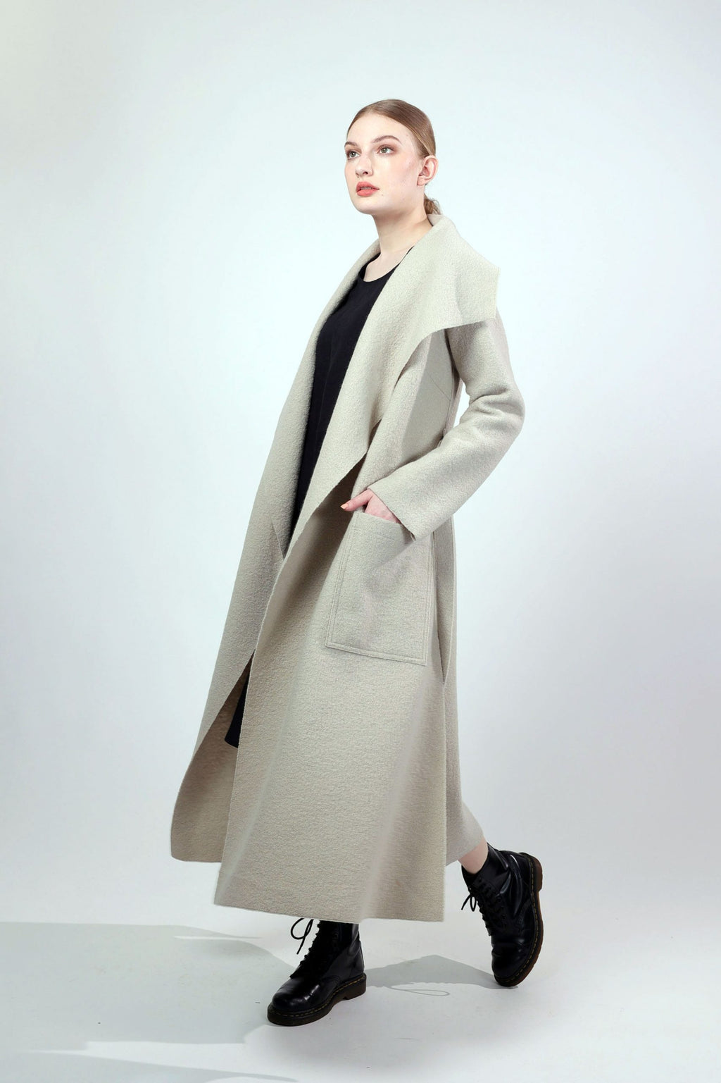 MELISSA, Coat in Boiled Wool image 0