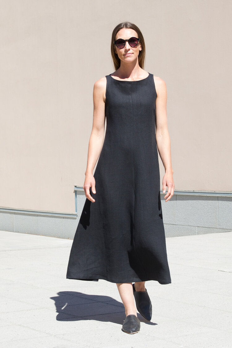 SABRINA, Dress in Linen image 2