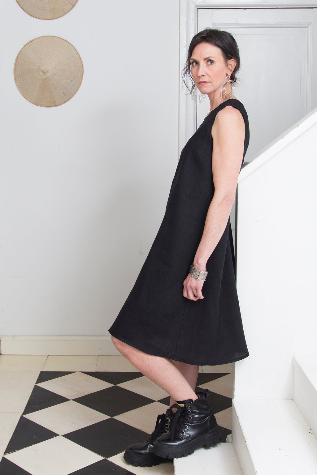 MILLA, Dress in Thin Linen image 3