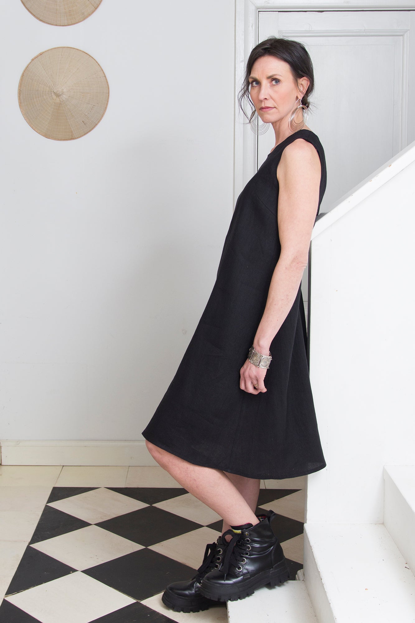 MILLA, Dress in Thin Linen image 3