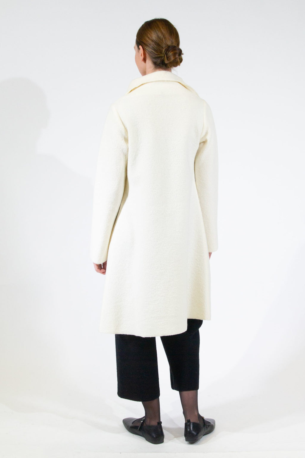 ROKI, Coat in Boiled Wool image 7