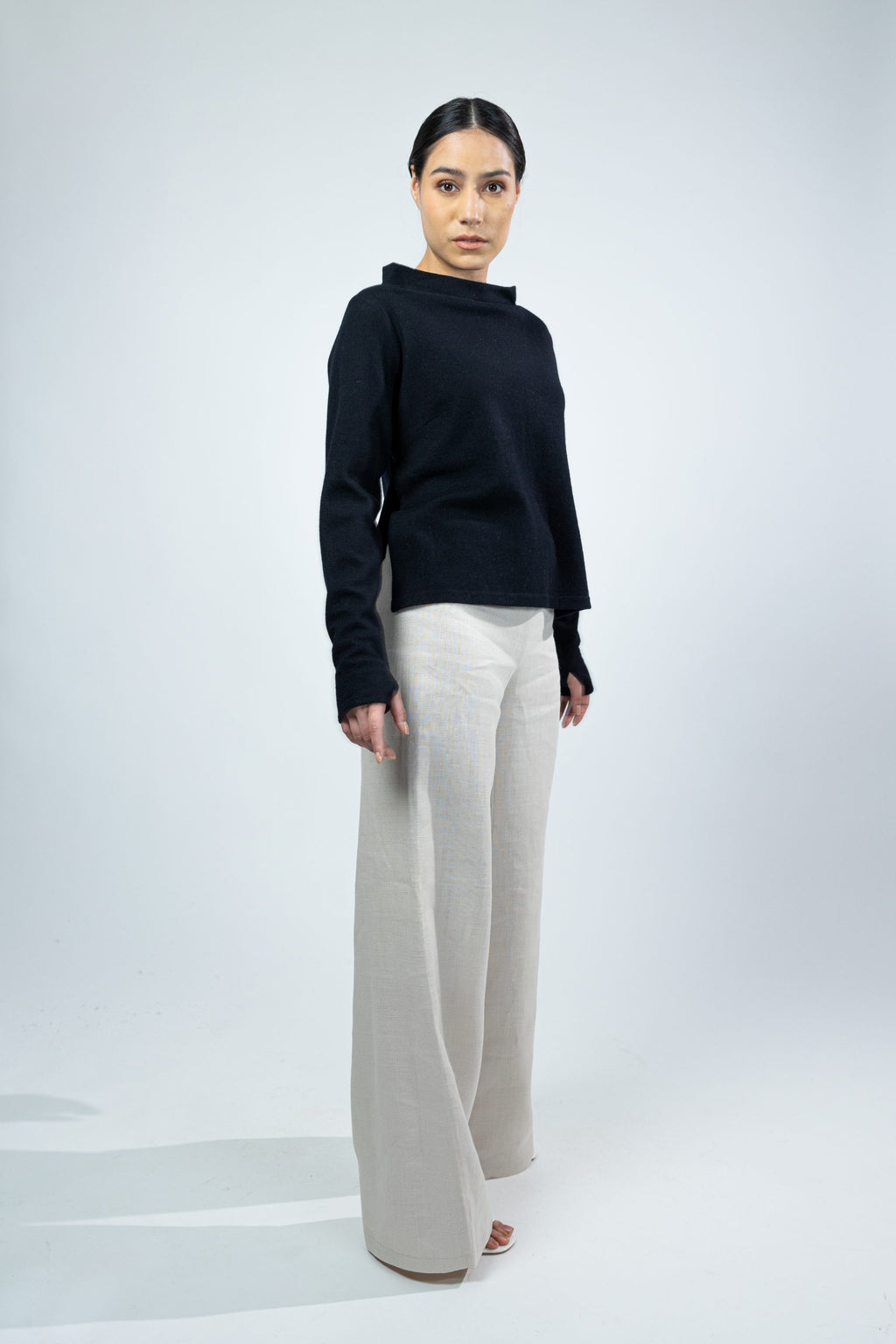 NUKKA, Top in Boiled Wool Fine image 5