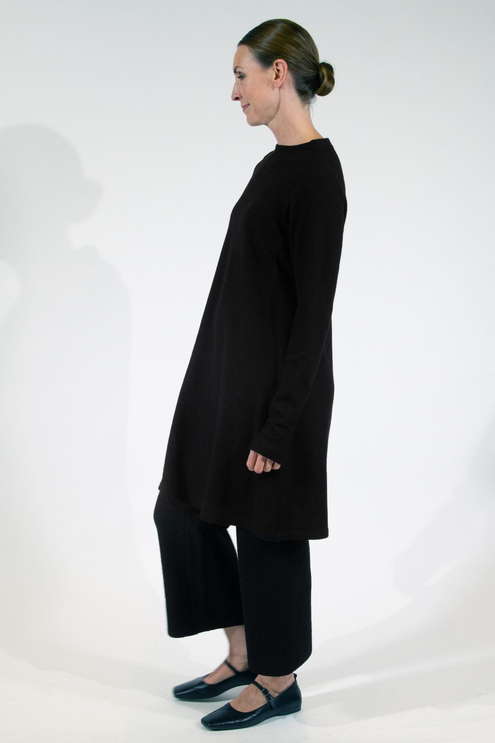 FROLLA, Dress in Boiled Wool Fine image 1