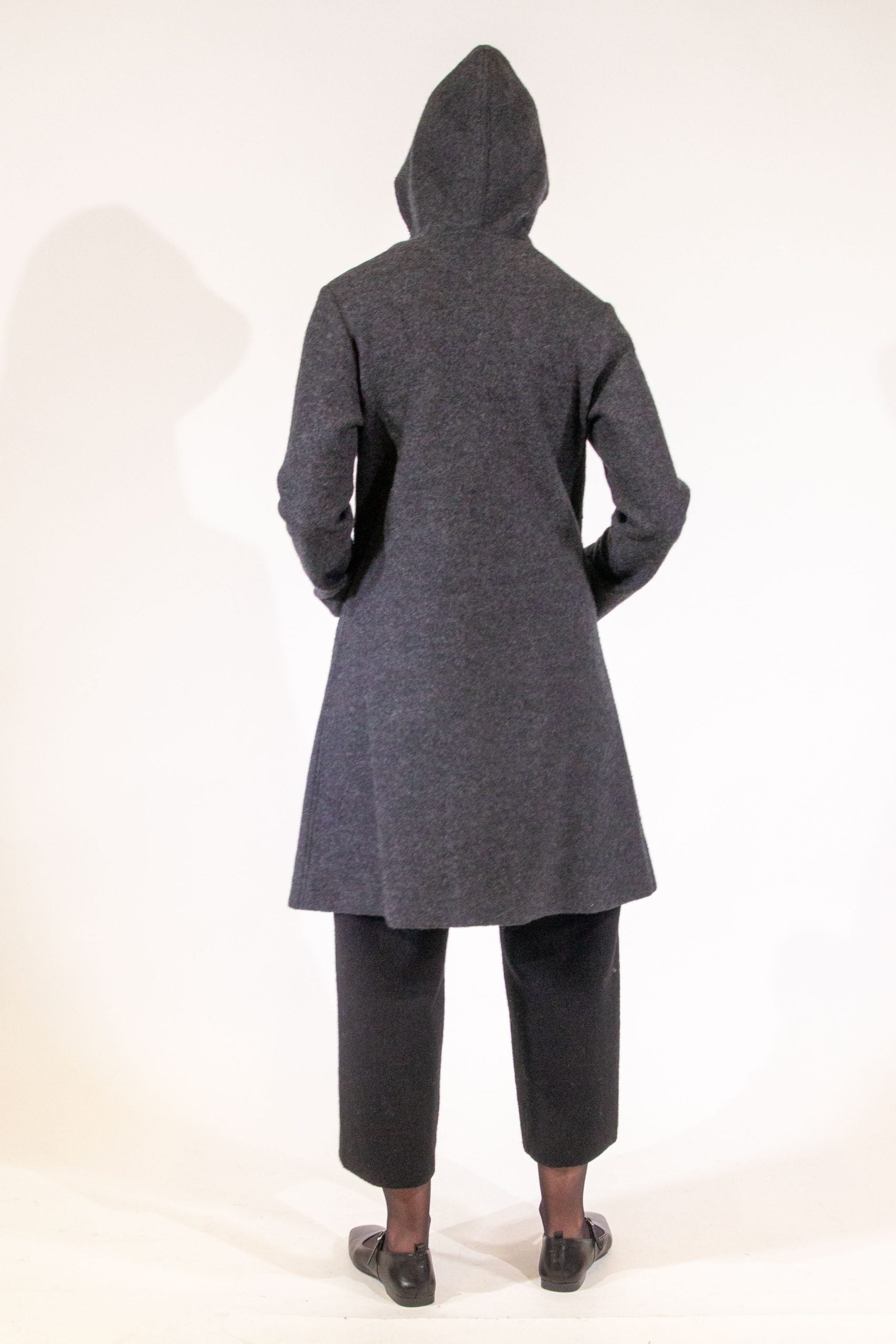 MYRNA, Coat in Boiled Wool image 1