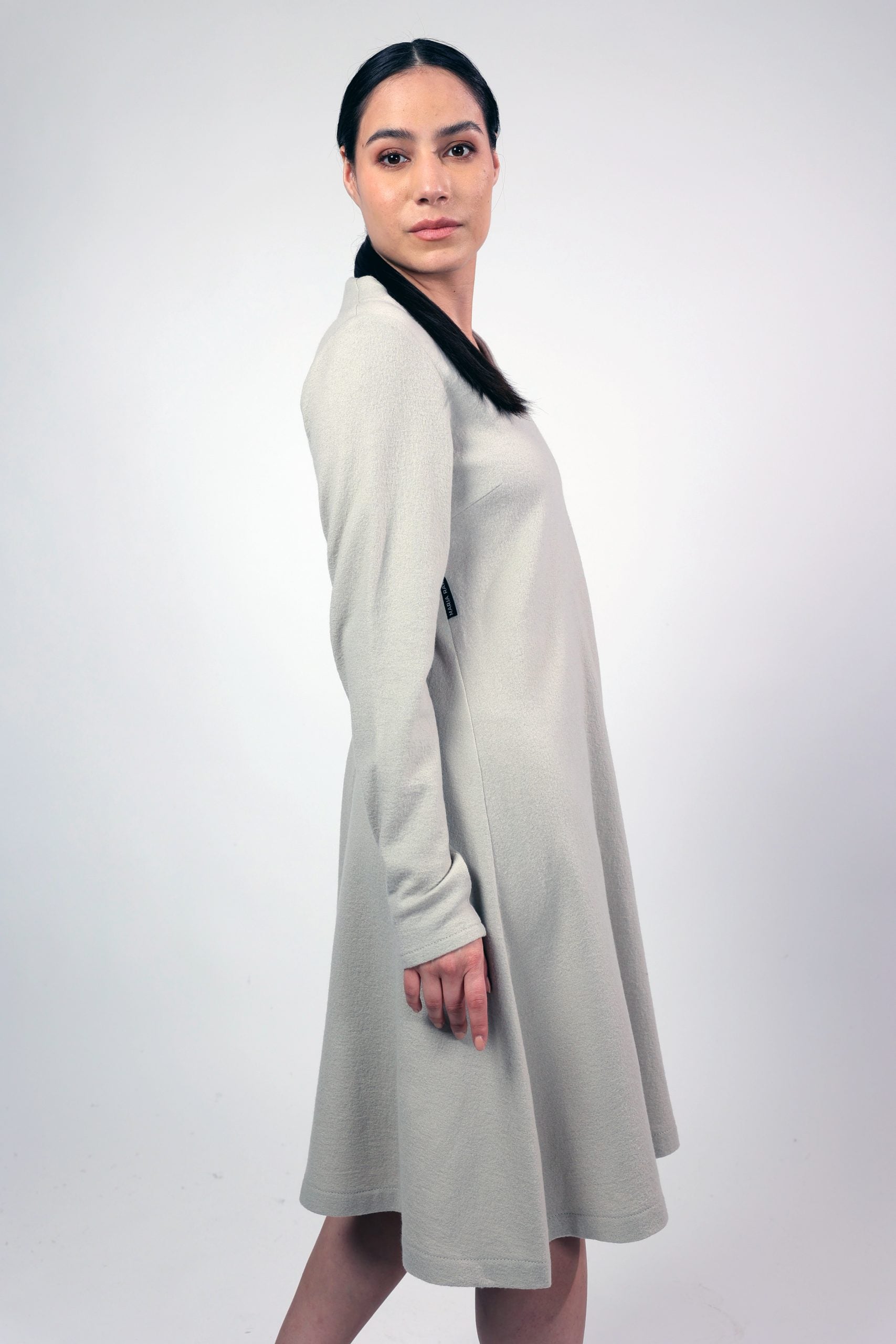 VERONICA, Dress in Boiled Wool Fine image 1