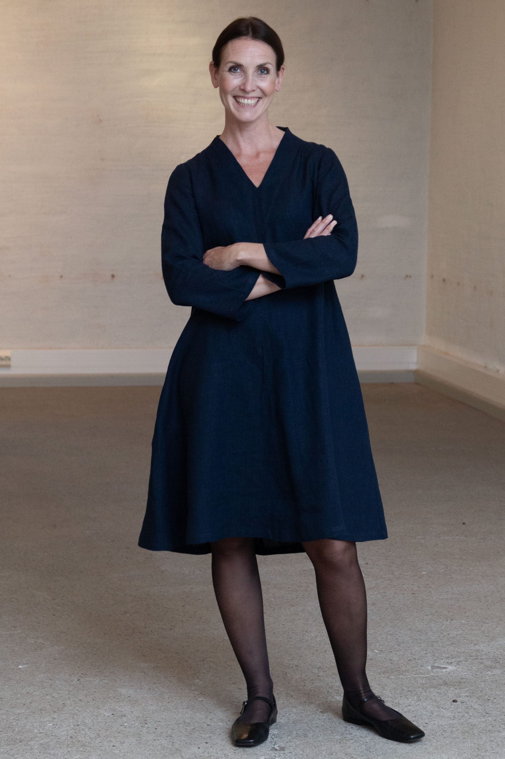 MIRELLA, Dress in Thin Linen image 1