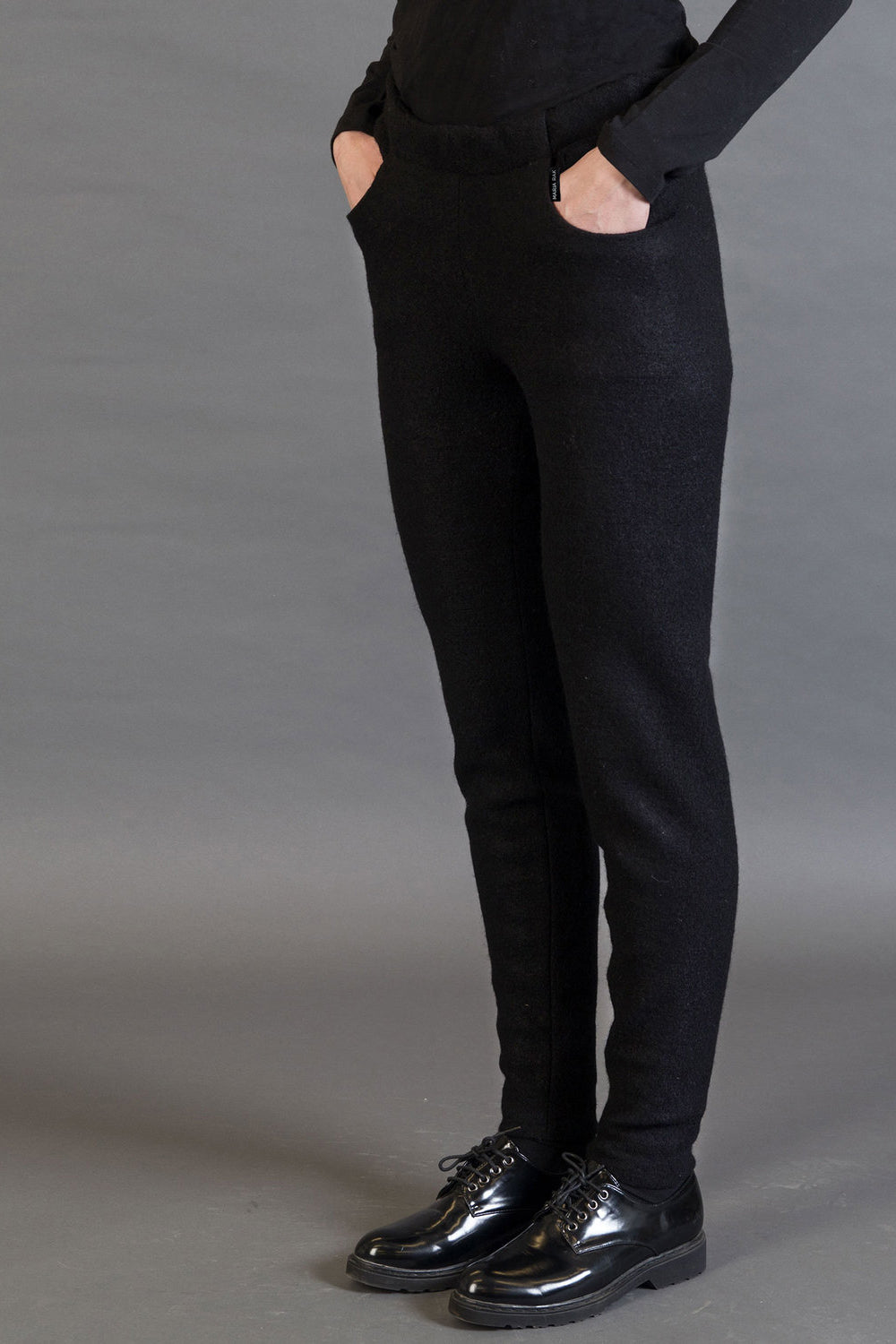 FIKKA, Trousers in Boiled Wool image 0