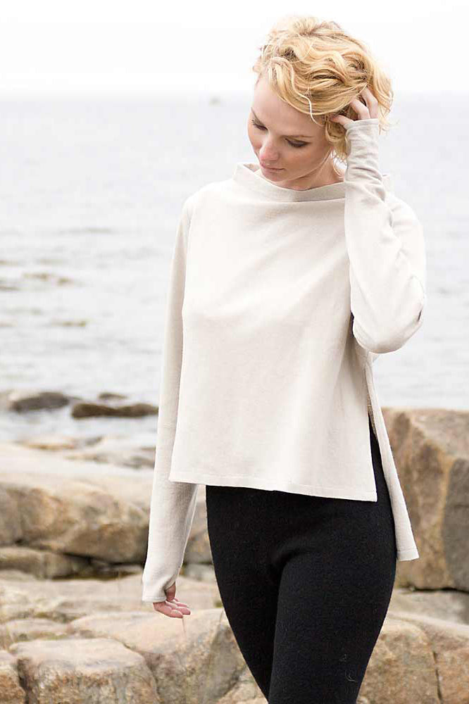 NUKKA, Top in Boiled Wool Fine image 2