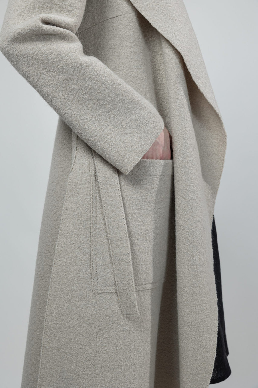 MELISSA, Coat in Boiled Wool image 5