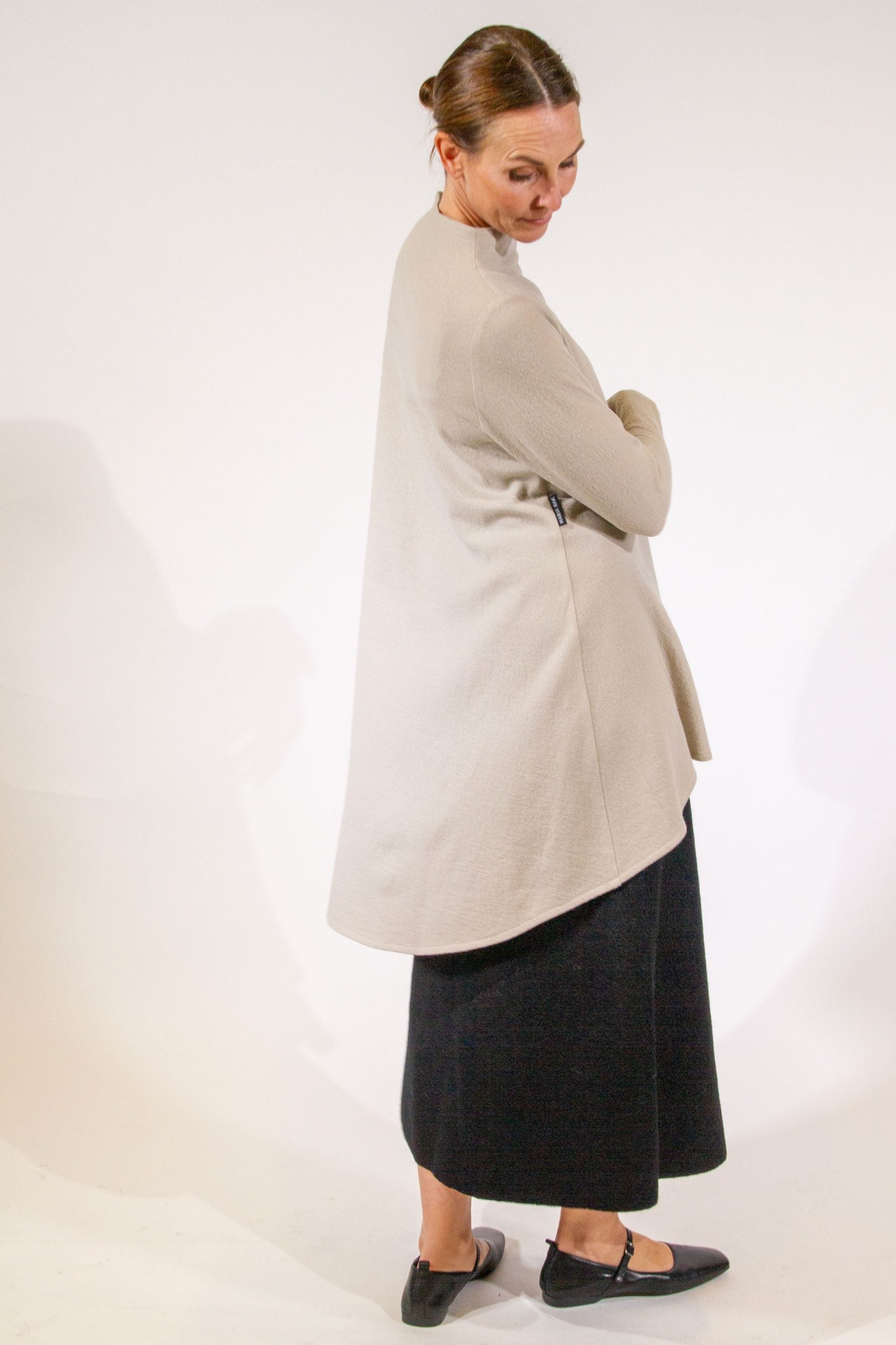 SAANA, Tunic in Boiled Wool Fine image 2