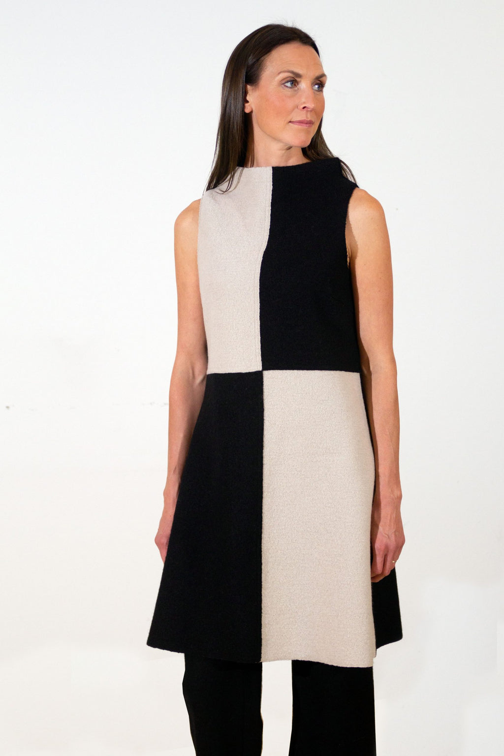 FRANI CHESS, Dress in Boiled Wool image 0