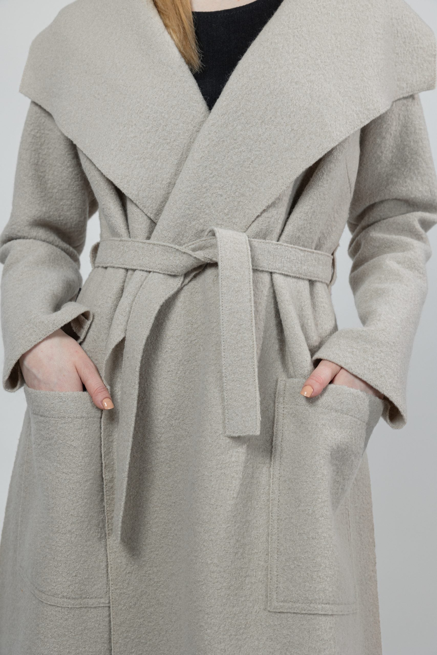 MELISSA, Coat in Boiled Wool image 2