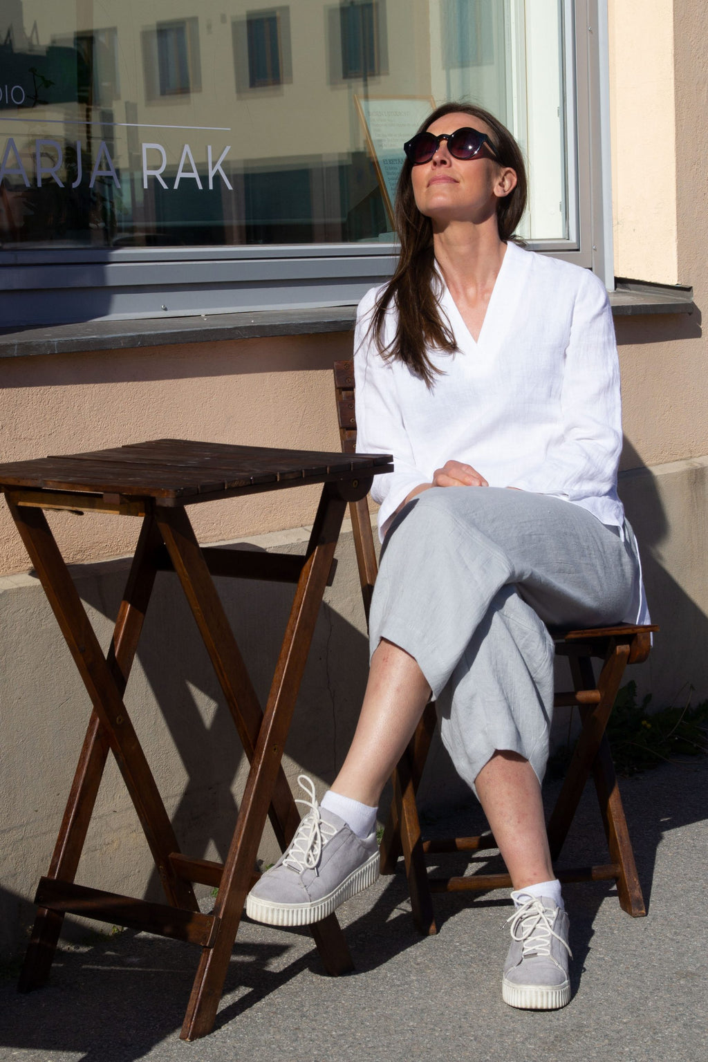 NATALIE, Tunic in Thin Linen image 1