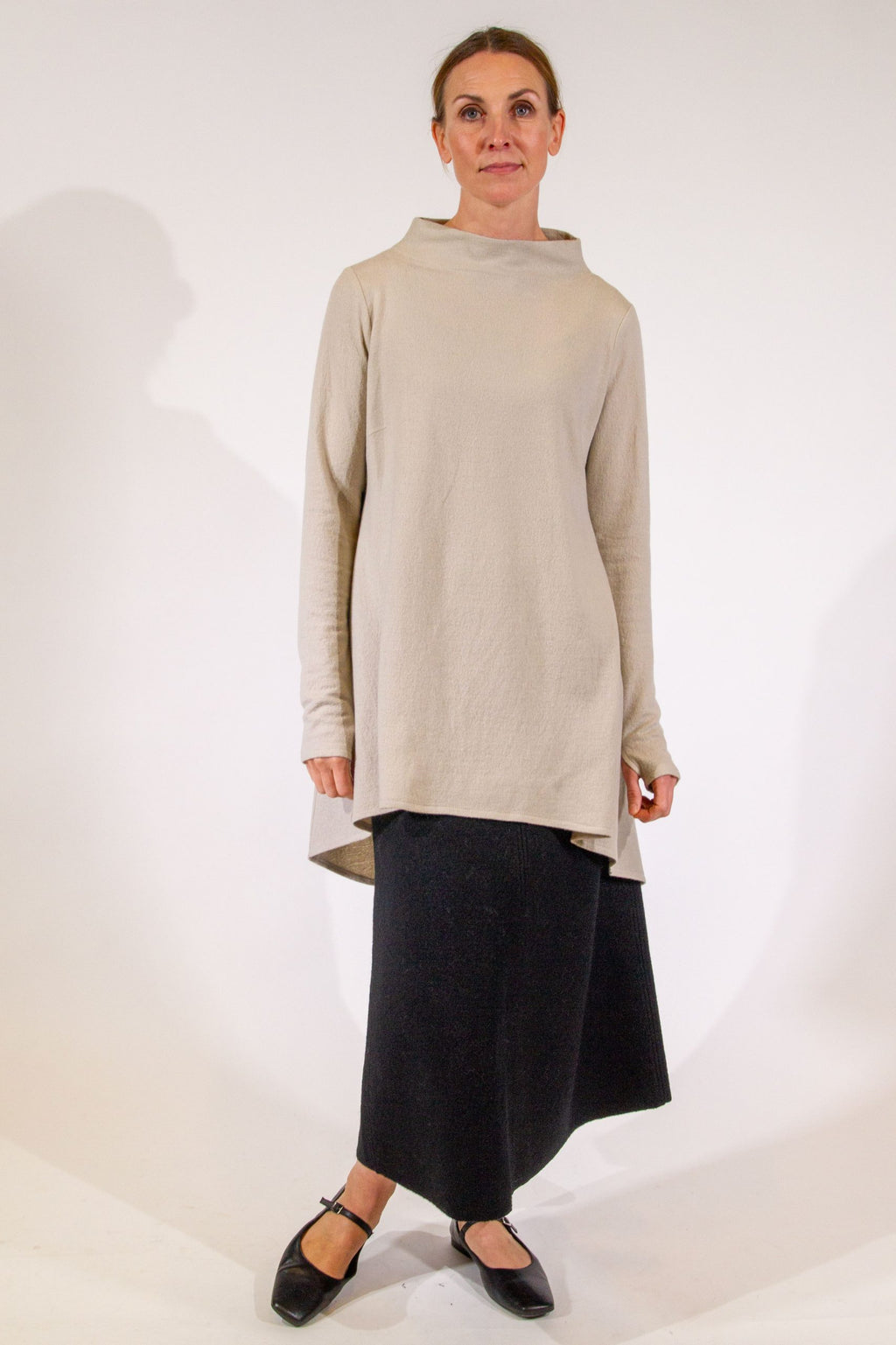 SAANA, Tunic in Boiled Wool Fine image 0