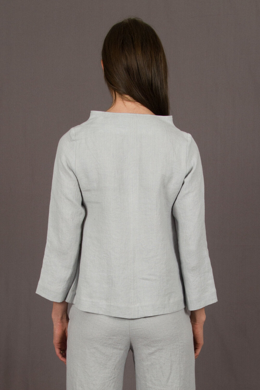 BIANCA, Top in Thin Linen image 2