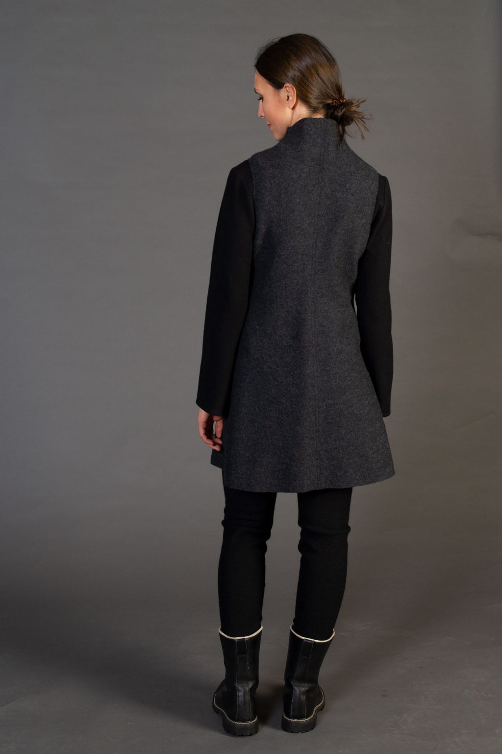 NAHU, Vest in Boiled Wool image 1