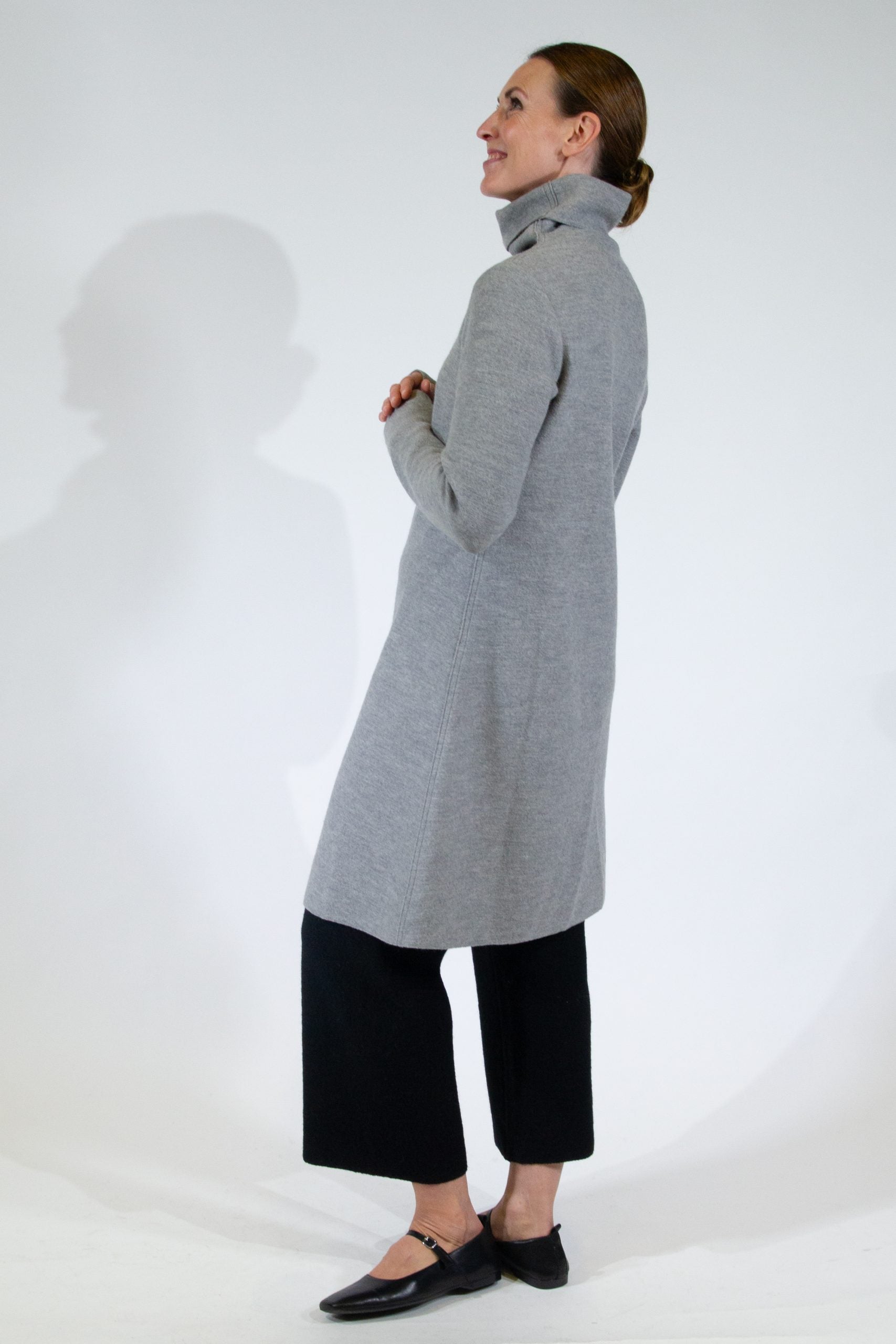 KRALLA, Tunic in Boiled Wool image 1