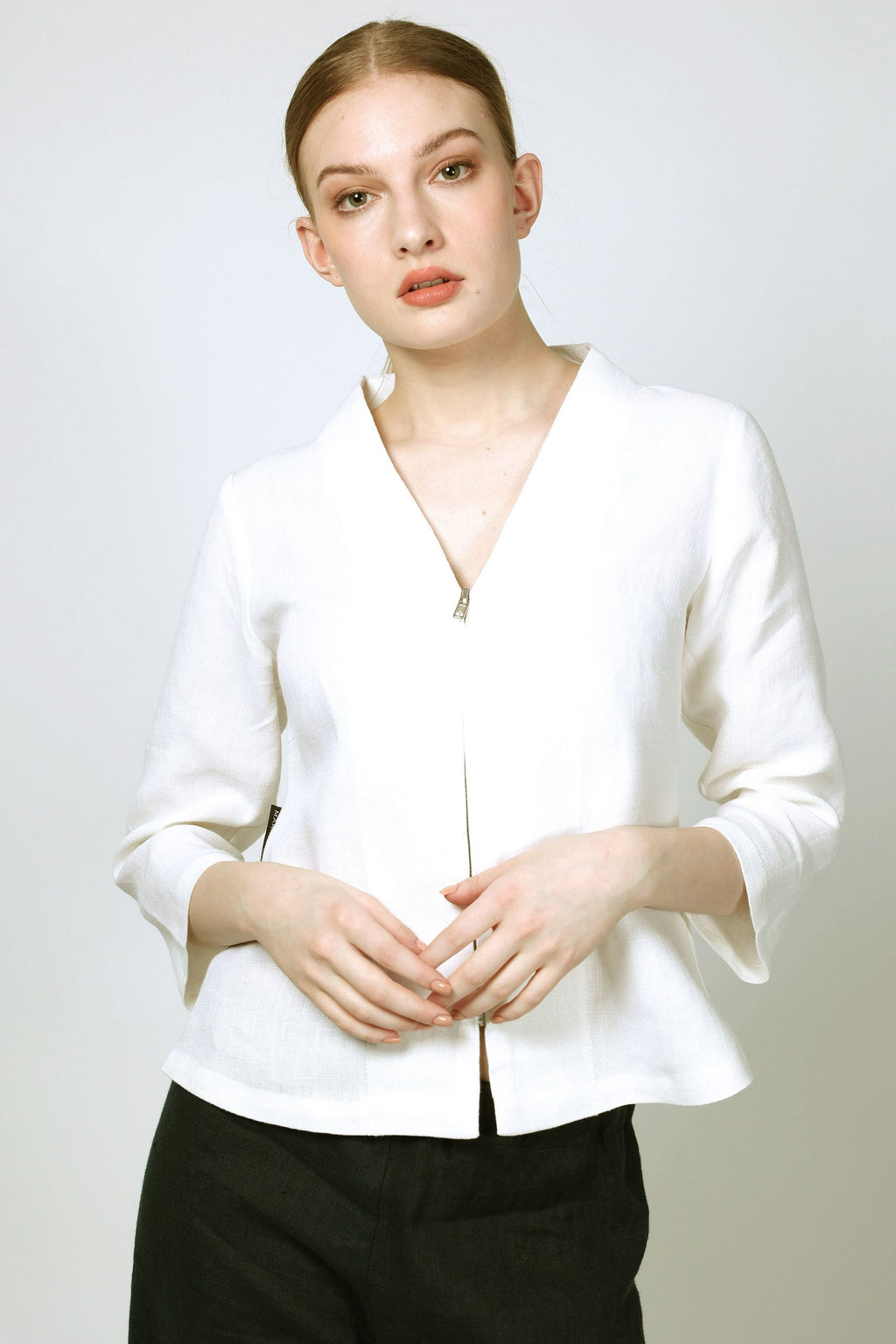 LOVISA, Jacket in Linen image 0