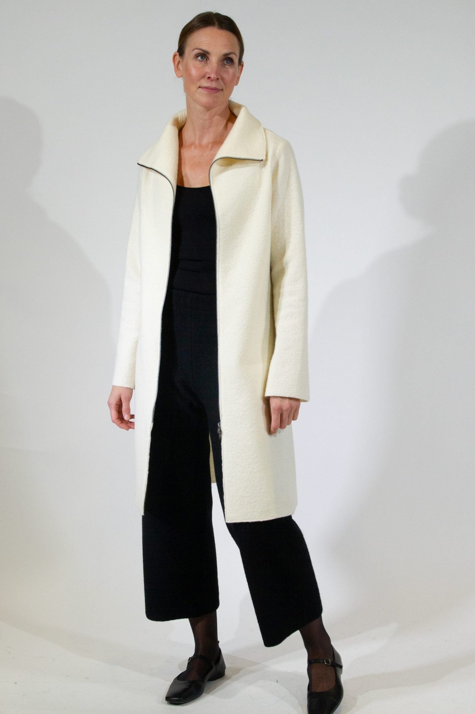 ROKI, Coat in Boiled Wool image 0