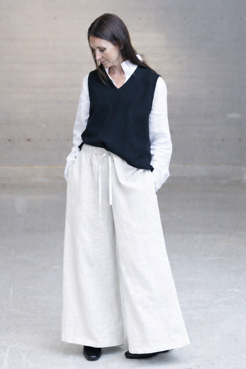 CATALINA, Trousers in Thin Linen
