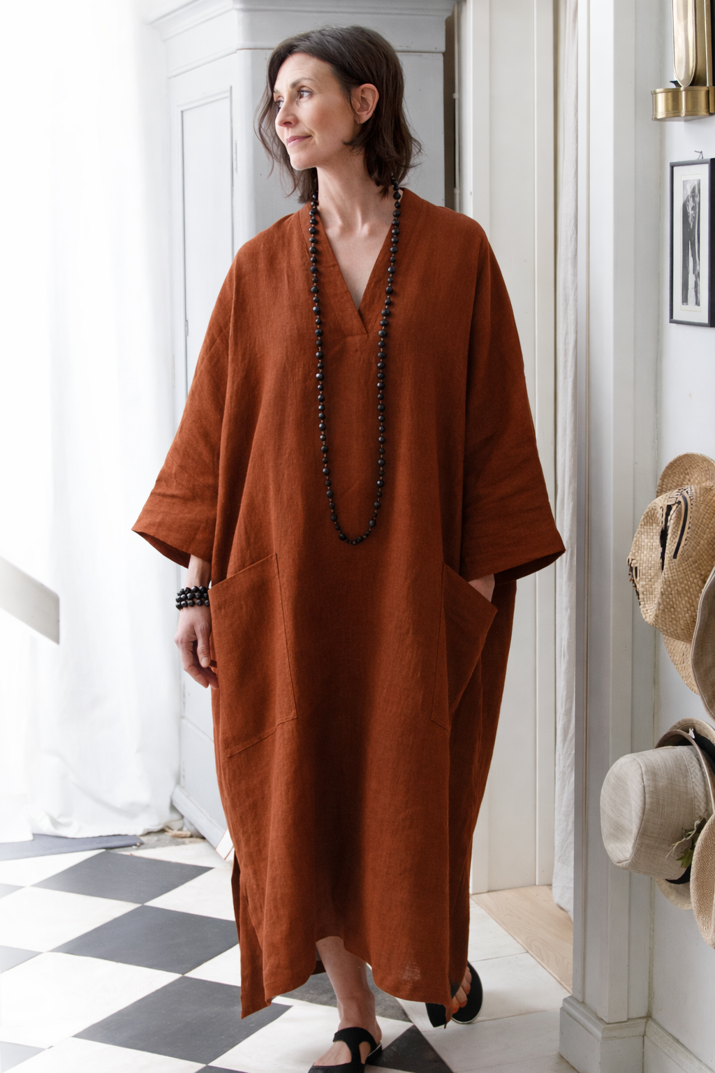KIIRA, Tunic in Thin Linen