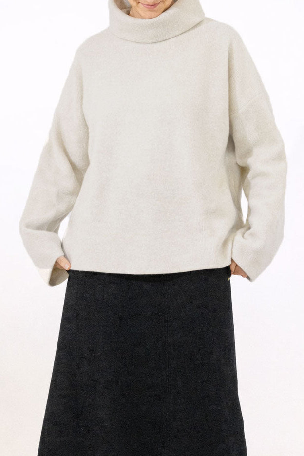 SELMA, Sweater in Boiled Wool