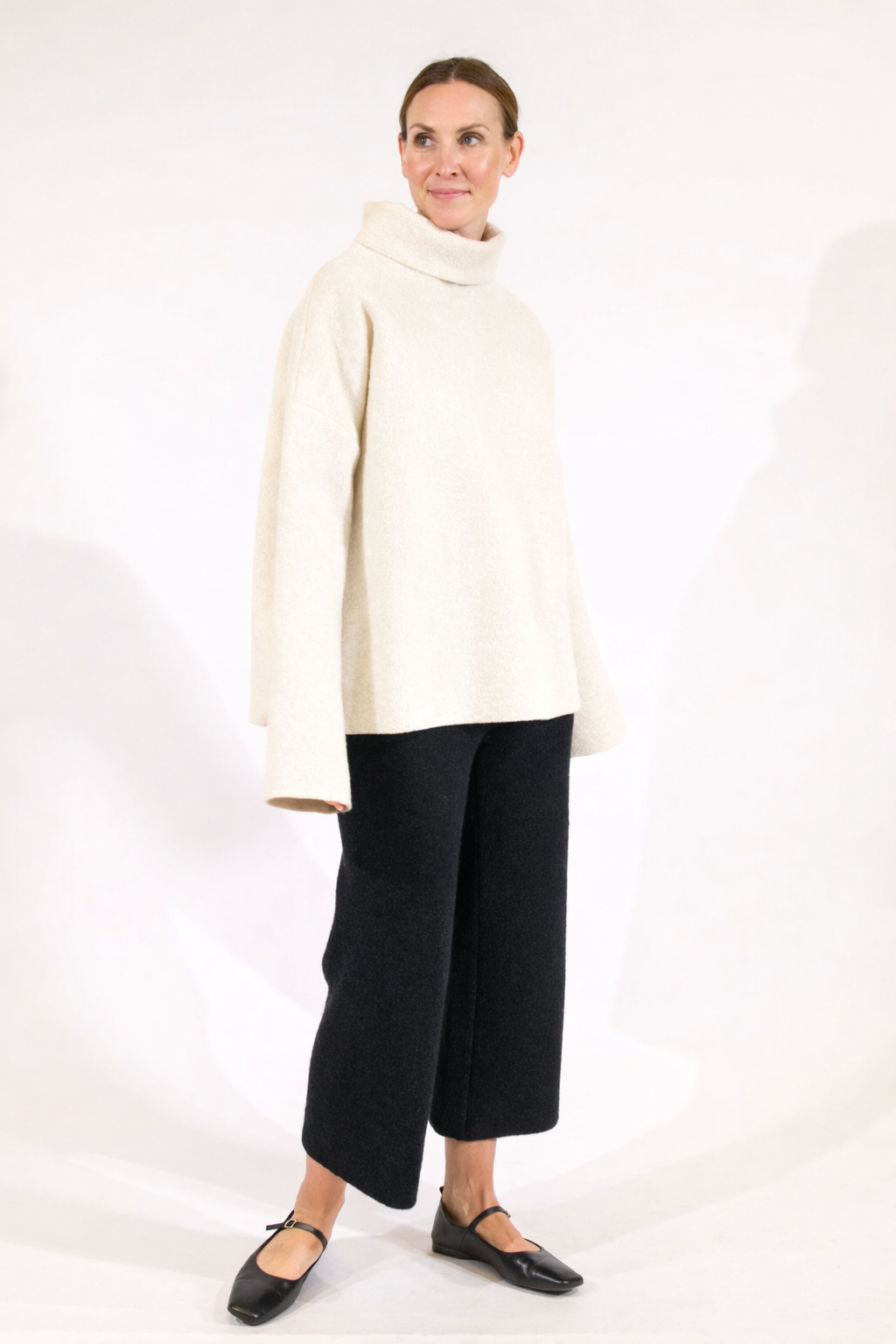 SELMA, Sweater in Boiled Wool